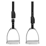 Passier Steigbügelriemen Velvet Touch Mono schwarz, Größe:65 cm