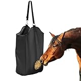 Darryy 30L Heutasche Pferd Groß, 46 * 35 * 18CM Futtertasche für Pferde Mit Lanyard, 600D...