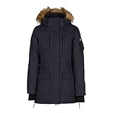 HORZE Damen Reitjacke Brooke, Warmer Winter Reitmantel, Winddicht und wasserabweisend, Blau, 38