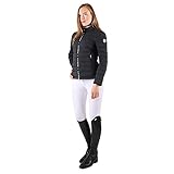 PS of Sweden Robyn High Waist FullGrip Reithose Damen, Größe:36, Farbe:White