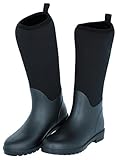 Covalliero Kerbl 32207 Stiefel NeoLite, Gummistiefel Stallstiefel Wärmeisoliert, 41, Schwarz