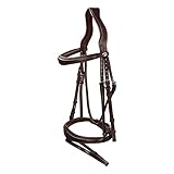 Dy'on Trense NEC Anatomic Flash Noseband - Cob/VB - Braun