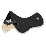 Werner Christ Lammfell Sattelpad Ultra XH Hohe Widerrist Tripletasche anatomische Sattelkissen aus...