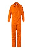 VELILLA P2141672 Italienischer Overall, Orange, Größe 72