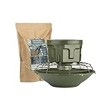 EUROHUNT Futterautomat Evolution inkl. 2 Kilo Power Lock Pellets, automatisierter Futterspender für...