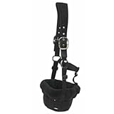 Amesbichler Reitsport HorseGuard Maulkorb Fressbremse für Pferde mit Teddyfleece Polster,...