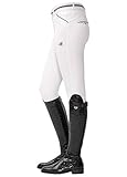 SPOOKS Damen Reithose Kniebesatz, Damenreithose Reithosen Turnierreithose Kniebesatzreithose - Fiona...