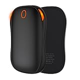 Handwärmer wiederaufladbar, 2 Stück 5000mAh USB tragbarer elektrischer Handwärmer mit 3...