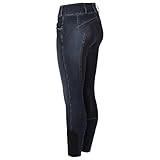 Pikeur Damen Vollbesatz Reithose Candela Jeans Grip
