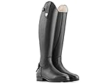 Stiefel TATTINI Bracco Close Contact aus geknöpftem Leder 44, Schwarz , 44 EU