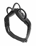 AMKA Voltigiergurt Cheval Shetty mit runden Griffen und 2 Beinschlaufen, schwarz 057/88C