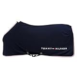 Tommy Hilfiger Equestrian Abschwitzdecke Fleece Desert Sky, Größe:155 cm, Farbe:Desert Sky