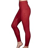 Royal Horsemen Reitleggings RubyRed XS