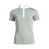 Kingsland Princess Ladies Show Shirt Damen Turniershirt Green Chinois Summer Update 2022, Größe:L
