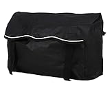 QHP Stall Packsack Luxus Utensilienbehälter schwarz