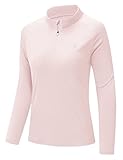 donhobo Damen Sport T-Shirt Fitness Langarm Laufshirt Yoga Crop Top Gym Workout Oberteil Leicht...