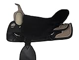 Engel Reitsport Lammfell Sattelsitzbezug Sattelauflage SABEZ2-SCH für western Reitsattel ohne...