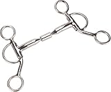 Equinate Westerngebiss Billy Allen Bit mit Shanks Edelstahl 11,5cm