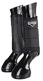 LeMieux Prosport Grafter Gamaschen Paar Bürsten Stiefel, Schwarz, L