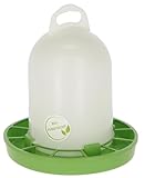 Kerbl Bio-Futterautomat, Fassungsvermögen 4 kg, mit Bajonettverschluss, leicht zu reinigen, auch...