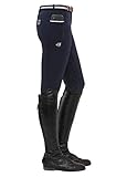 SPOOKS Damen Reithose Vollbesatz, Damenreithose Reithosen Turnierreithose Vollbesatzreithose - Leena...