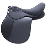 WALDHAUSEN STAR Vielseitigkeitssattel WEIT, 15''/38 cm, schwarz