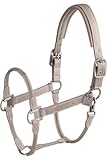 Eskadron Halfter Leather Double PIN, Lederhalfter, Stallhalfter Größe X-Warmblut