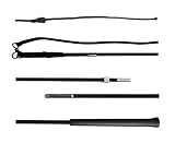 JA Horse Longierpeitsche Longier Peitsche Longieren 180/200 cm teilbar zerlegbar, zweiteilig, zum...