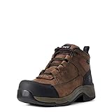 ARIAT Damen Telluride Arbeitsstiefel, wasserdicht, mit Zehenkappe Westernstiefel, Braun, Used-Optik,...