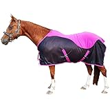 Brama West Fliegendecke mit Fleeceeinsatz - Pferdedecke - Leichte Transportdecke Gr. 135cm