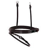 BR englisch kombiniertes Reithalfter Lackleder, Farbe:schwarz/silber, Groesse:Cob