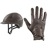 uvex Unisex – Erwachsene, exxential II Reithelm, Mocca mat, 52-55 cm & Unisex – Erwachsene,...