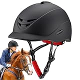 Covalliero Helm Reithelm Atmungsaktives Reithelm Reitkappe Mit Waschbarem Innenfutter Robuster...