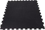 Floordirekt Stallmatte aus Gummi - 120 x 80 cm - Stallboden Puzzlesystem - Rutschfest &...