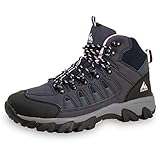 diMio Hikabu Damen Wanderstiefel Gr. 37-42 Gummisohle Outdoor Trekking Gassigehen Walking...