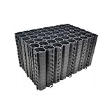 10x Stabilo Paddockplatten schwarz 60x40x4 cm | Platten für Reitplatz, Stahl, Koppel oder Weide