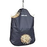 VOSS.farming Heusack, Heutasche für ca. 7kg Heu, Futtersack für Stall, Paddock, Transport und...