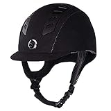 Back on Track Helm Reitkappe Reithelm EQ3 Neuheit (Microfiber, 56 cm)