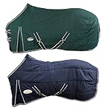 Marengos - Stalldecke 100g Füllung 300D Comfort Marine 125cm