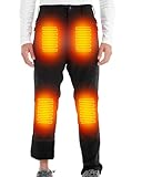 CYCYHEAT Beheizbare Hose für Herren mit Powerbank 16000mAh - Heizhosen für Männer und Frauen mit...