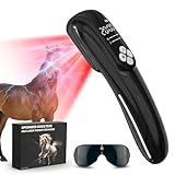 Kalte Laser+TENS Therapiegerät für Pferd,Tragbare Rot Lichttherapie mit...