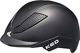 KED Kind Pina Fahrradhelm, Black matt, 51-56 cm