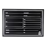 PFIFF 101847 Stallabstammungstafel, Boxentafel, Boxenschild, Namenstafel, Namensschild, aus...
