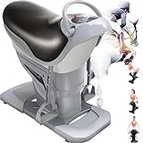 YANGYMM 3D-Simulation Reiten Fitness, BauchtrainingsgeräT, 200 W Indoor-FitnessgeräT,...