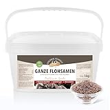 GOLDEN PEANUT Indische Flohsamen ganz 99% Reinheit - für Pferde und Ponys 3 kg, Darmsanierung,...