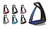 freejump Soft'Up Lite 2016 Stirrup Safety Stirrups (Black-Iron Matte)