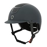 Reithelm AIRY mit Carboneinsatz EquiTheme schwarz/schwarz S (53-55cm)