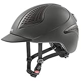uvex exxential II LED - leichter Reithelm für Damen und Herren - integrierte LEDs - individuelle...