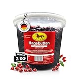 Scheidler horse-direkt Hagebutten getrocknet für Pferde 2kg – Ganze Hagebutte in Spitzenqualität...