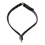 Norton Halsband für Pferde Farbe : schwarz, Größe : Warmblutgröße